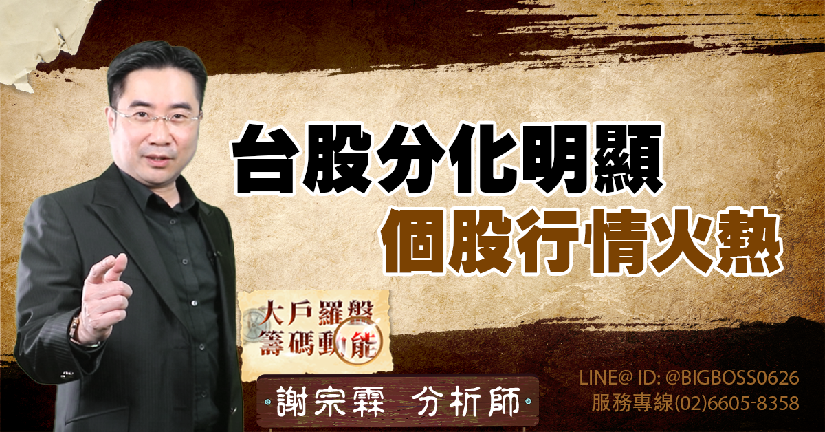 台股分化明顯,個股行情火熱 (圖)