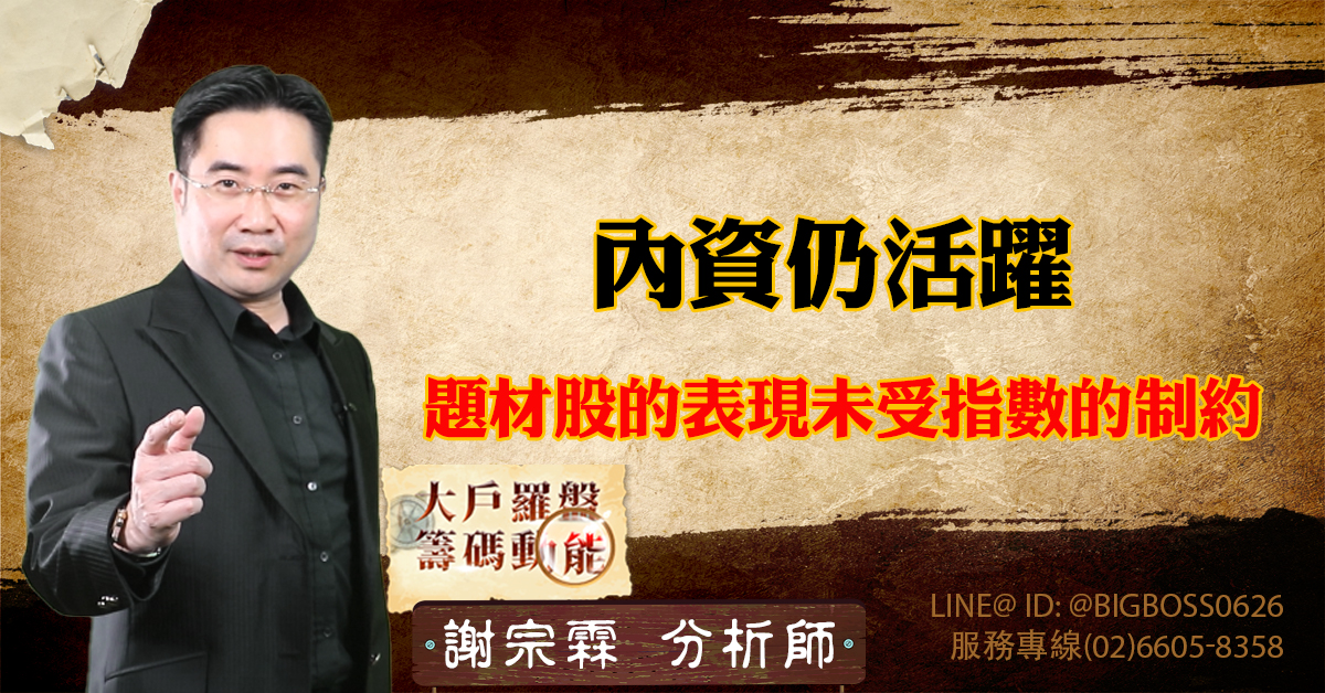 內資仍活躍於市場 題材股的表現並未受到指數的制約 (圖)