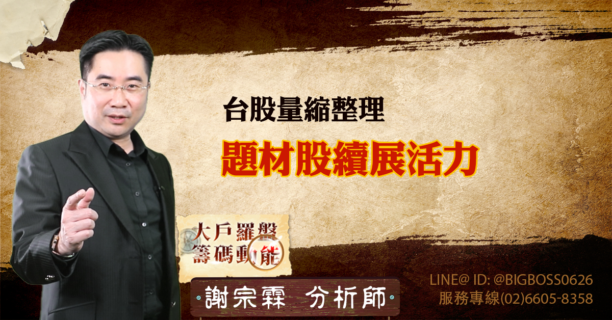 台股量縮整理：題材股續展活力 (圖)