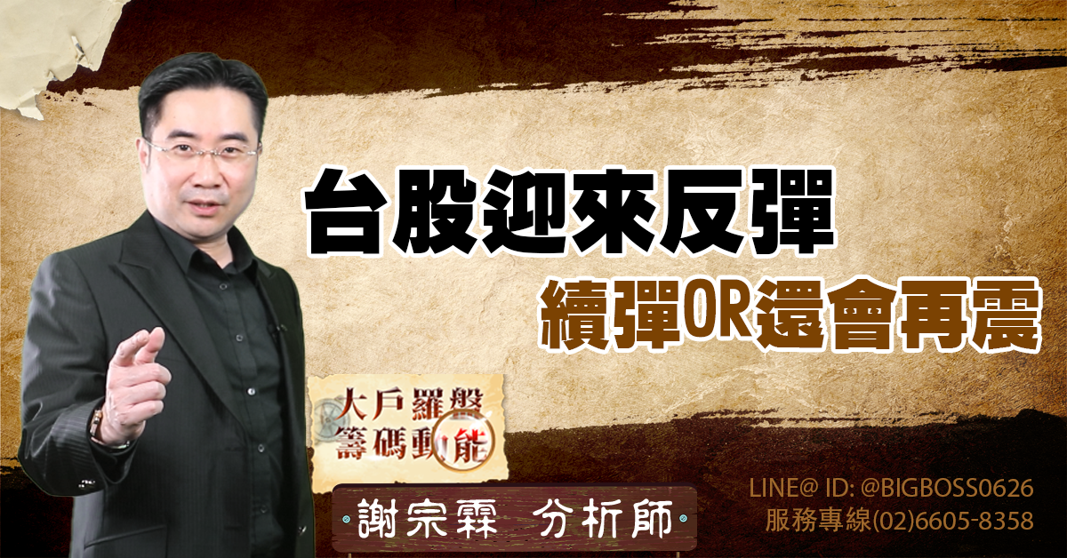 台股迎來反彈：續彈OR還會再震 (圖)