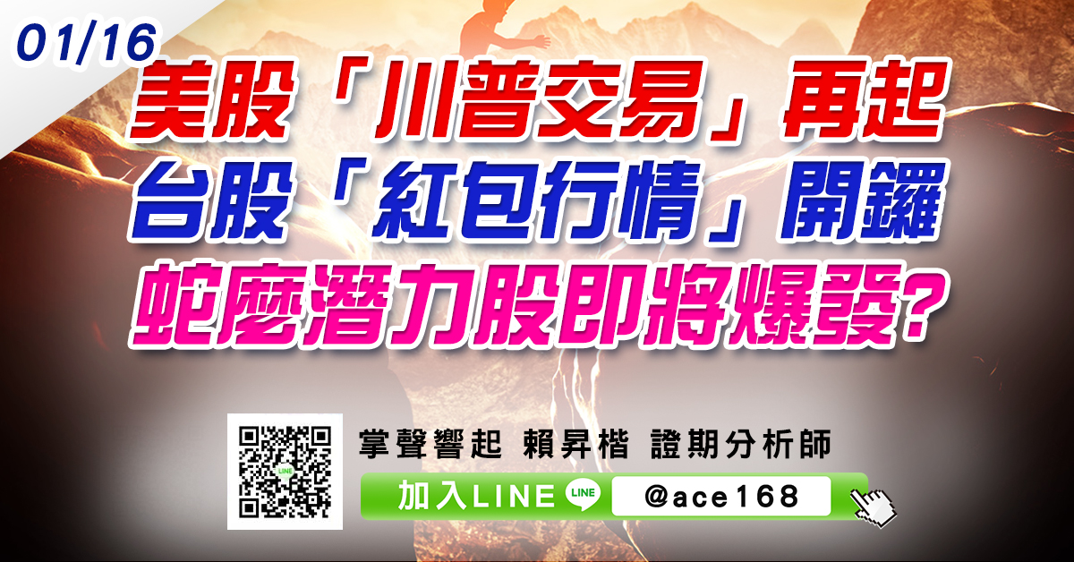 美股「川普交易」再起 台股「紅包行情」開鑼 蛇麼潛力股即將爆發? (圖)