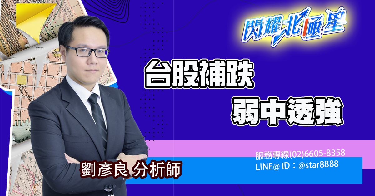 台股補跌 弱中透強 (圖)