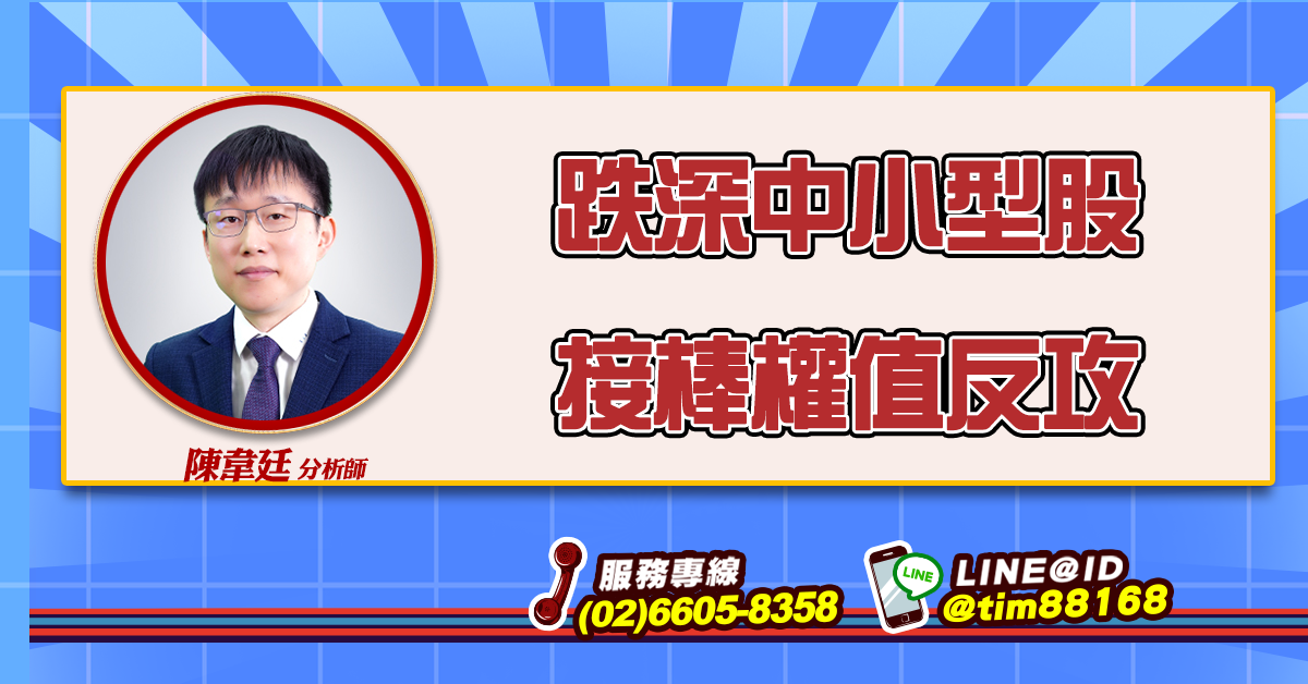 跌深中小型股接棒權值反攻 (圖)