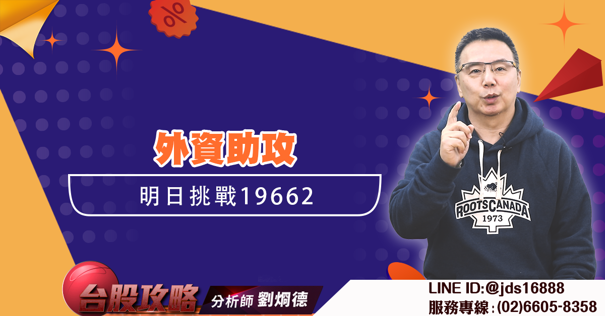外資助攻 明日挑戰19662 (圖)