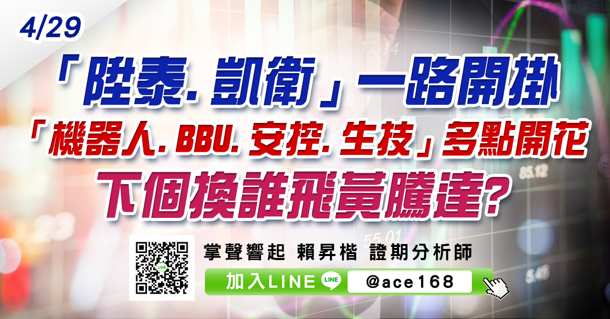 「陞泰、凱衛」一路開掛 「機器人、BBU、安控、生技」多點開花 下個換誰飛黃騰達? (圖)
