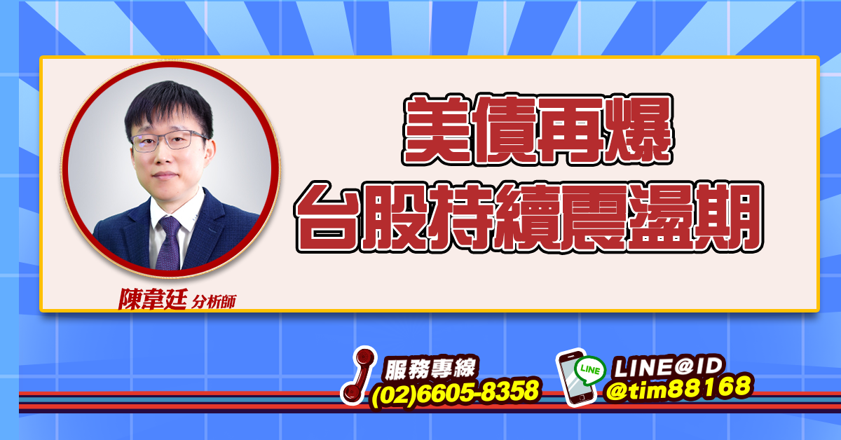 美債再爆 台股持續震盪期 (圖)