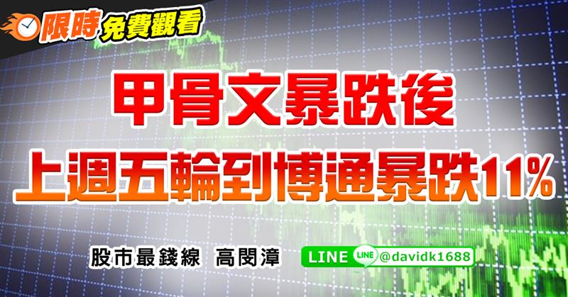 甲骨文暴跌後，上週五輪到博通暴跌11% (圖)
