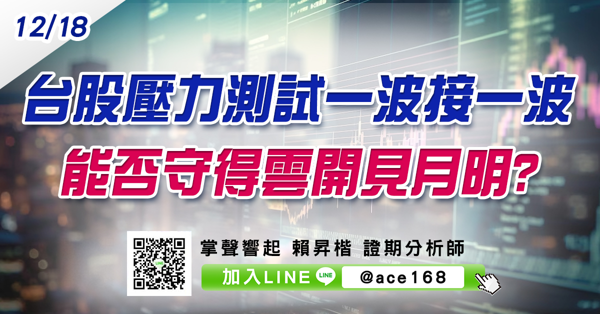 台股壓力測試一波接一波 能否守得雲開見月明? (圖)