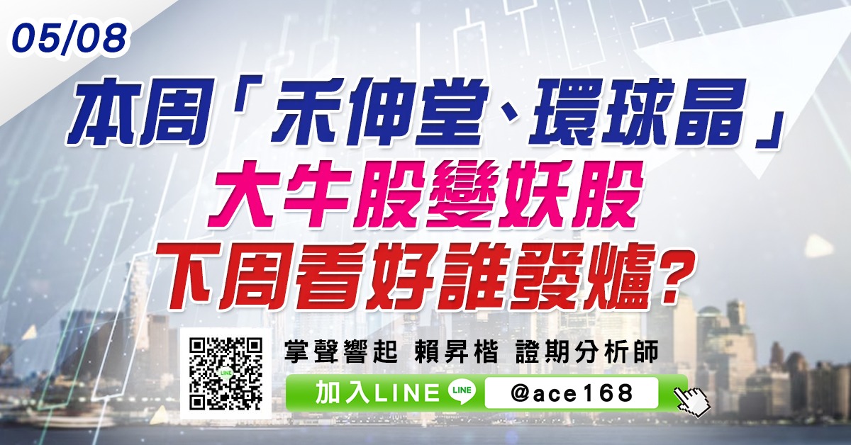 本周「禾伸堂、環球晶」大牛股變妖股 下周看好誰發爐? (圖)