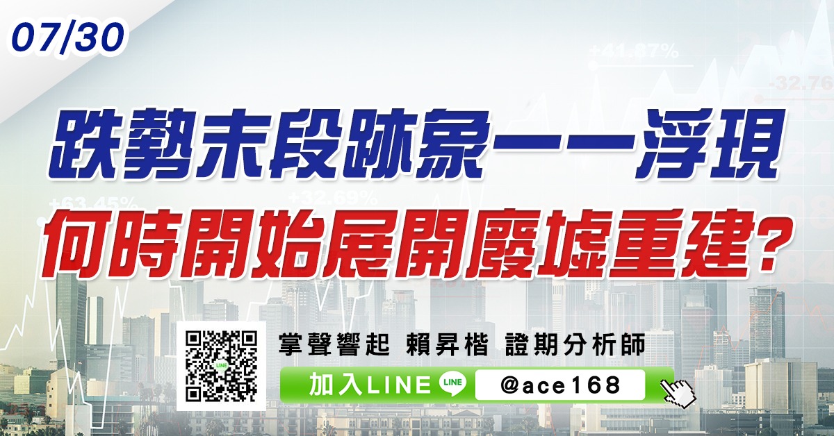 跌勢末段跡象一一浮現 何時開始展開廢墟重建? (圖)