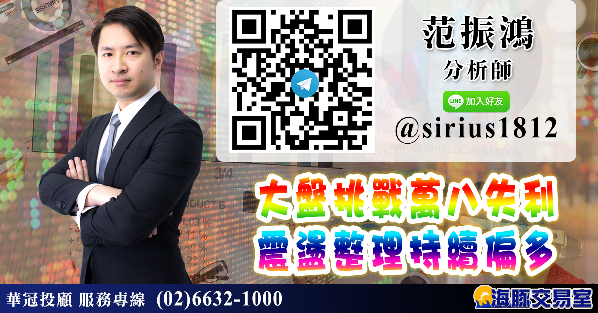 大盤挑戰萬八失利 震盪整理持續偏多 (圖)